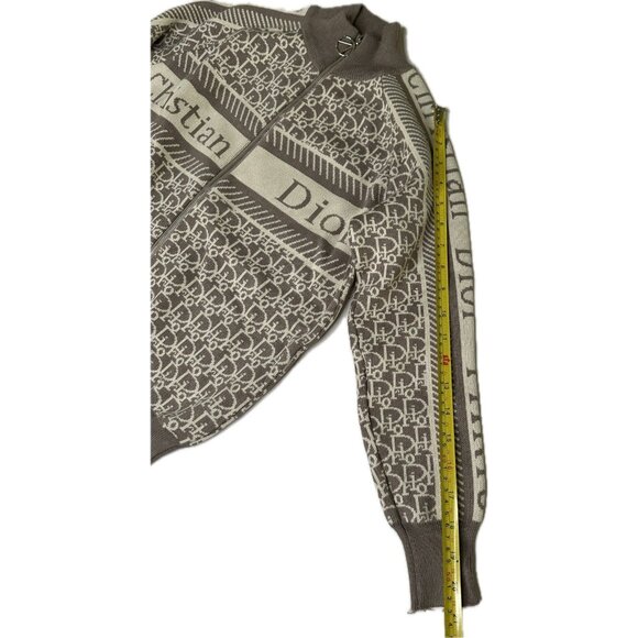 Dior Brown Patterned Women's Jacket - Picture 5 of 7